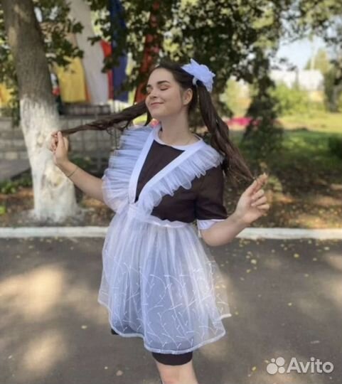 Школьная форма коричневая