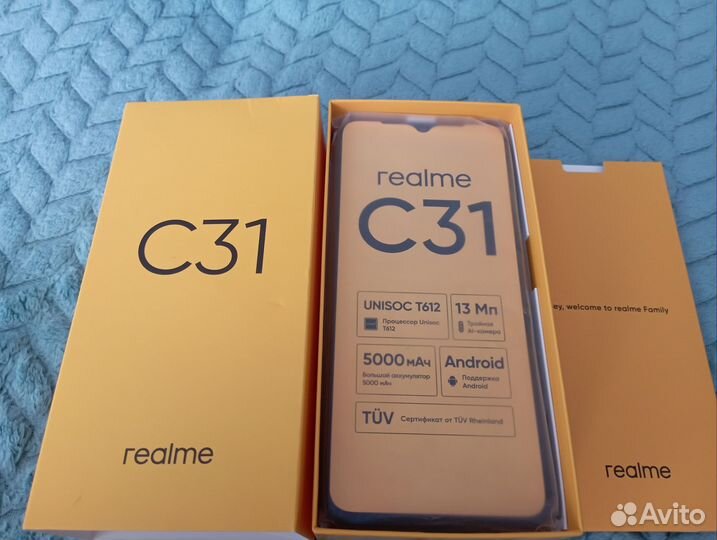 realme C31, 3/32 ГБ