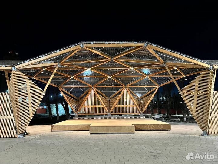 Сцена модульная