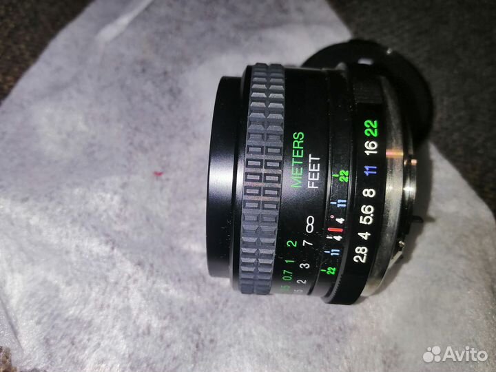 Пленочная эпоха объектив Cosina 24mm2.8
