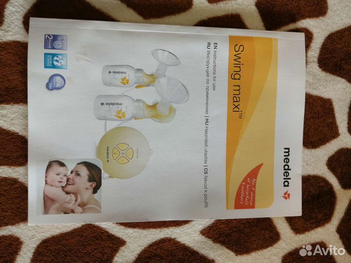 Молокоотсос medela swing электрический