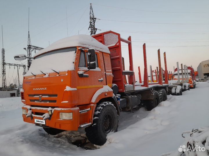 КАМАЗ 43118 с прицепом, 2018