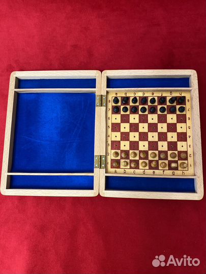 Шахматы СССР №125 сувенирные подарочные деревянные