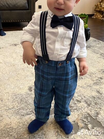Костюм для мальчика 86 92 брюки и рубашка