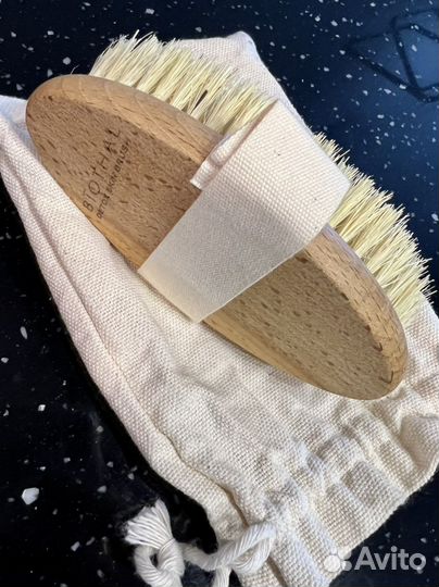 Массажная щетка натуральный мексиканский кактус