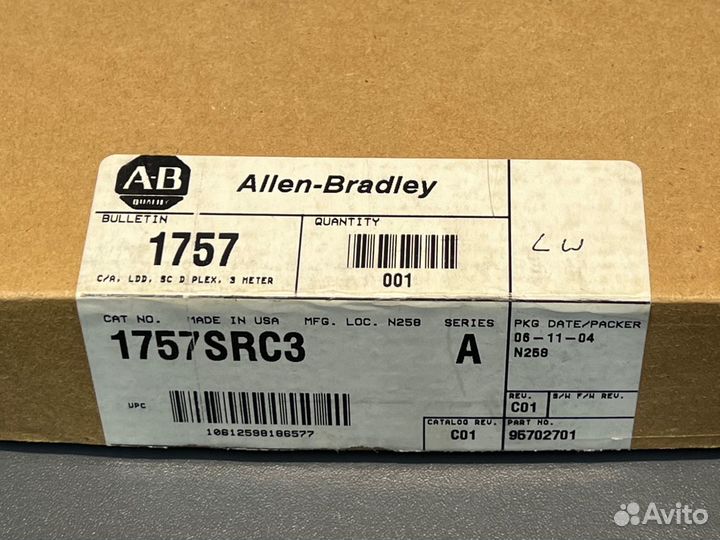 Allen-Bradley 1757-SRC3 новый, 1 шт
