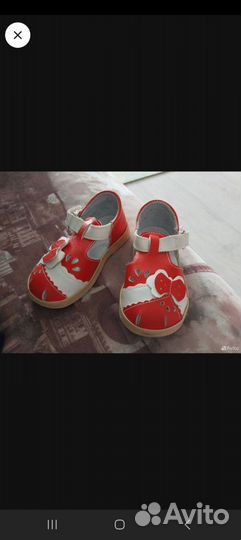 Сандалии для девочки