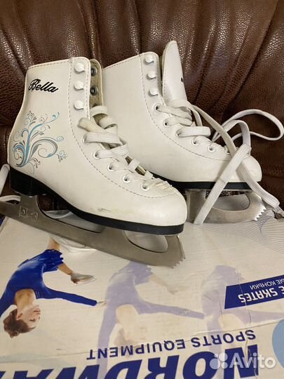 Коньки для девочки, 31,5 размер