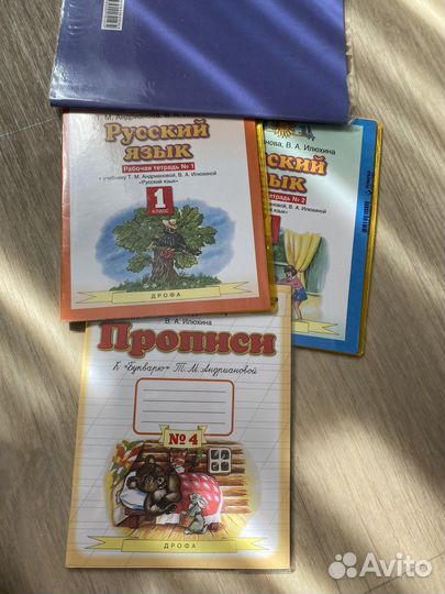 Рабочие тетради 1 класс