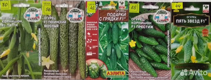 Семена огурцов,моркови,перца