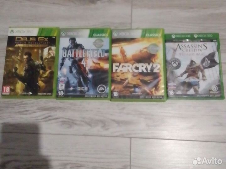 Диски на xbox 360