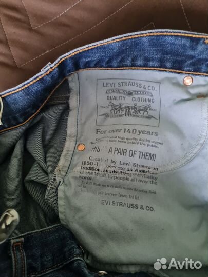 Джинсы мужские Levi Strauss & Co