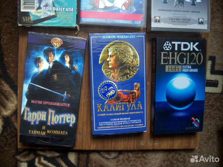 Видеокассеты vhs с фильмами Большой выбор
