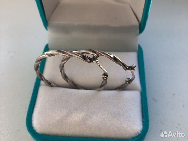 Серьги серебро 925