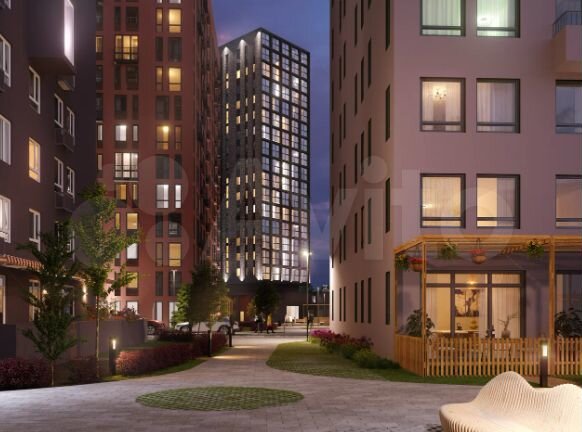 3-к. квартира, 76,5 м², 1/15 эт.