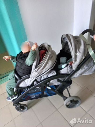 Коляска для погодок и двойни