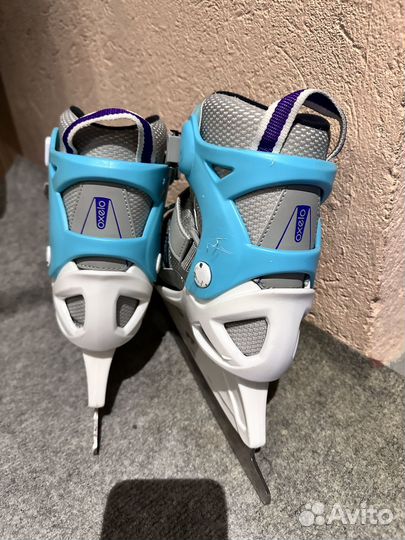 Коньки детские раздвижные 34-36