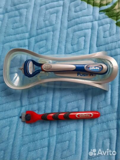 Gillette fusion и mach3 ручки