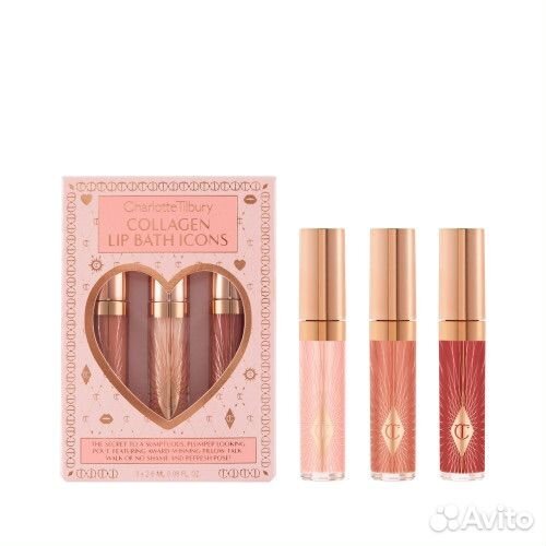 Блески для губ трио Charlotte Tilbury