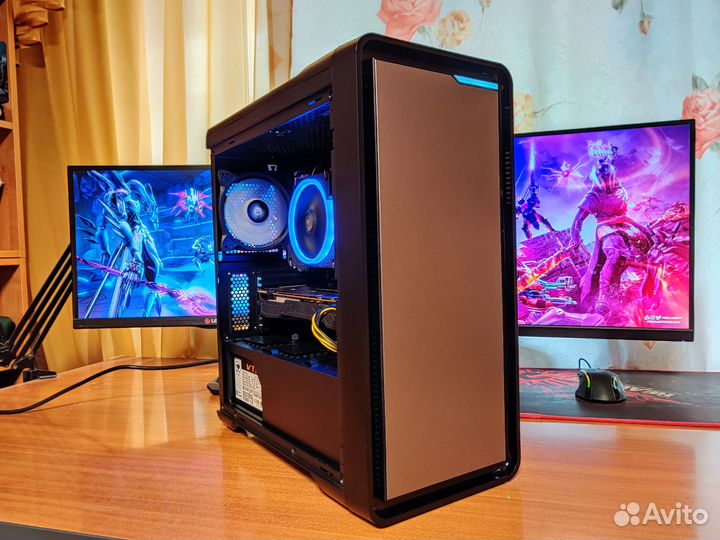 Мощный игровой компьютер (Ryzen 7 2700 / GTX1080)