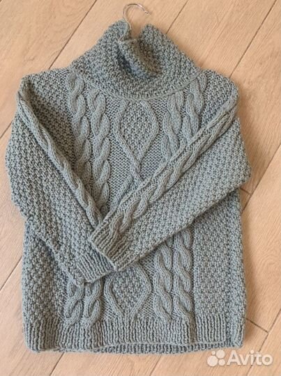 Свитер ручной работы из шерсти Альпака