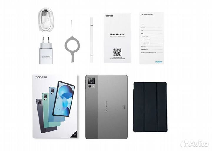 Планшет Doogee T30 Pro 8+256. LTE. Новый