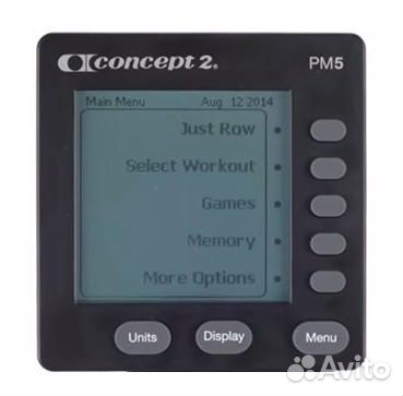 Гребной тренажер Concept2 Model D (PM5) 2712