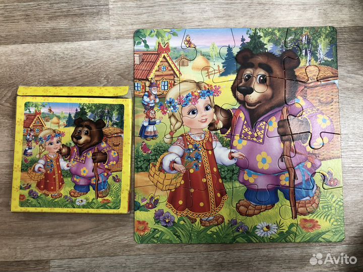 Крупные Пазлы для малышей