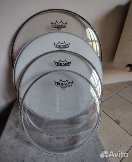 Пластики для барабанов remo emperior clear PRO