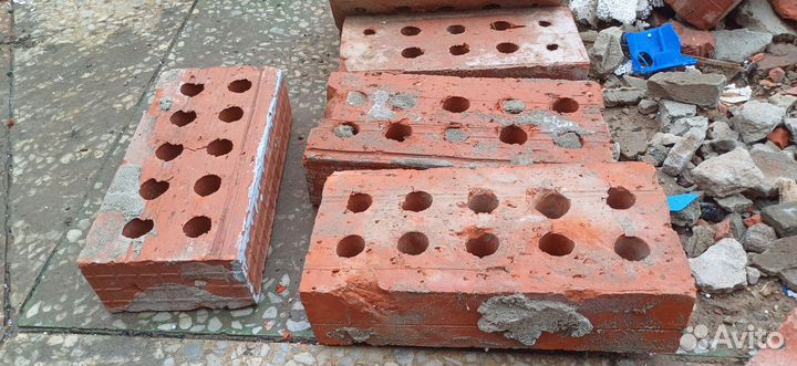 Кирпич красный бу