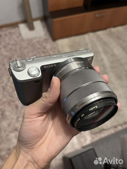 Компактный фотоаппарат sony nex-5