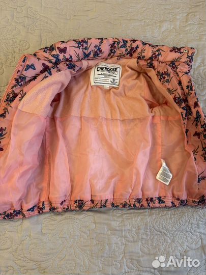 Куртка на весну 116 для девочки 5-6 лет