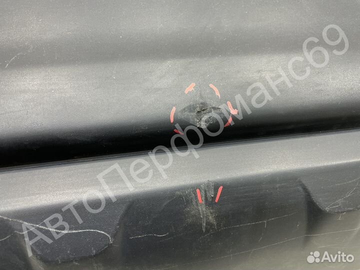 Бампер задний Nissan Qashqai J11 (2013-2019) №4