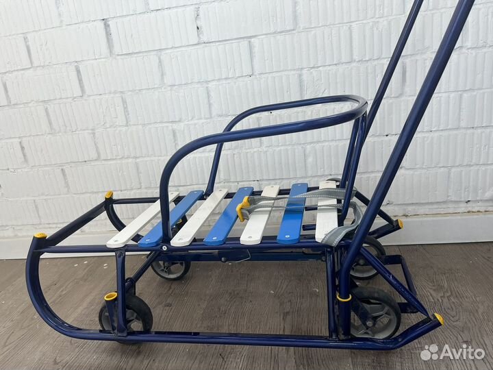 Сани на колесах Ника