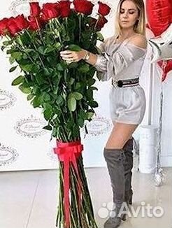 Высокие розы, букеты, цветы Доставка