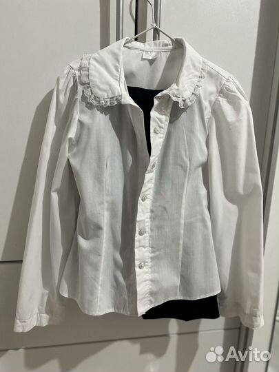 Блузка школьная 128 134