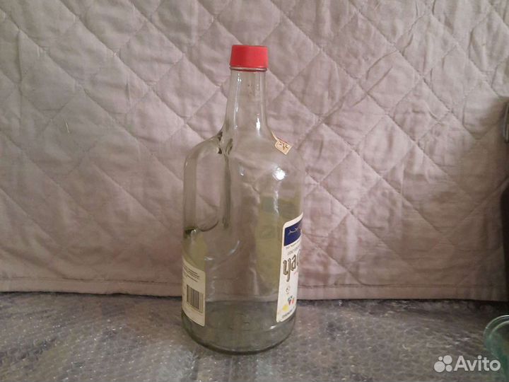 Бутылка стеклянная