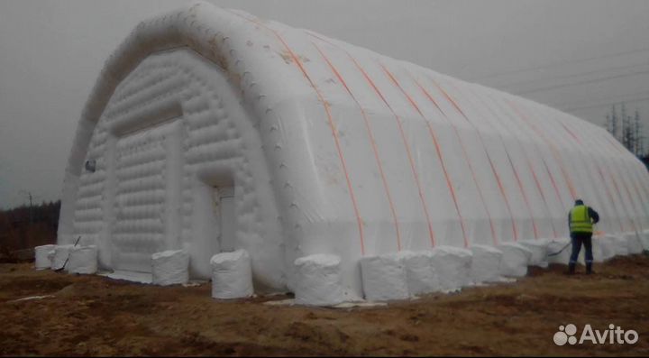 Надувной ангар