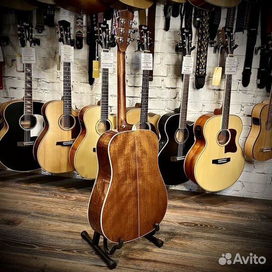 Акустическая гитара с кейсом Parkwood P610