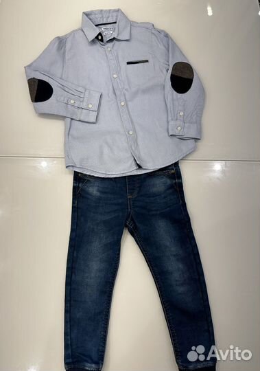 Комплект Mayoral 98 рубашка джинсы