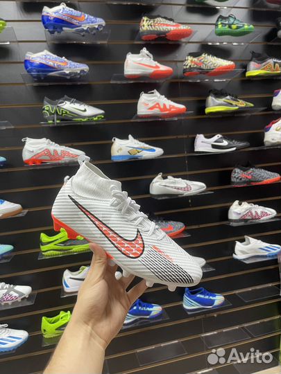 Футбольные бутсы nike air zoom