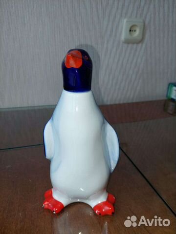 Штоф статуэтка пингвин фарфор лфз