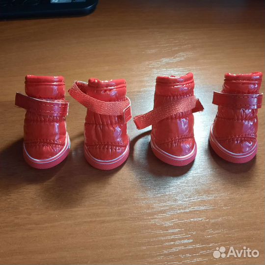 Сапожки зимние для собак. Размер 1