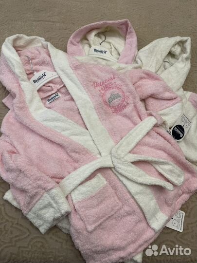 Детский махровый халат