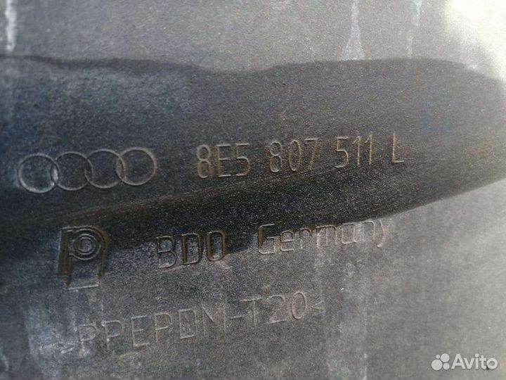 Бампер задний Ауди А4 В7 с 2005-07