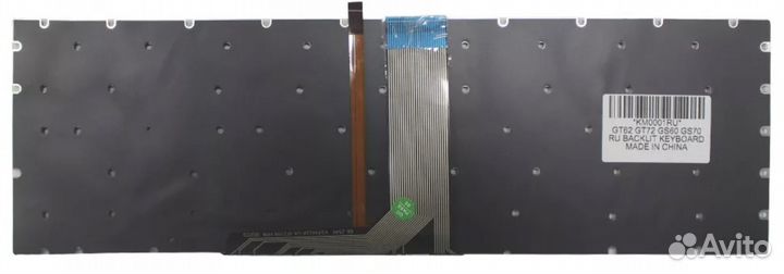 Клавиатура MSI GE62 6QD(Apache Pro Heroes) -244RU