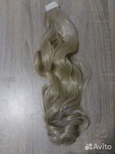 Хвост шиньон волосы для наращивания