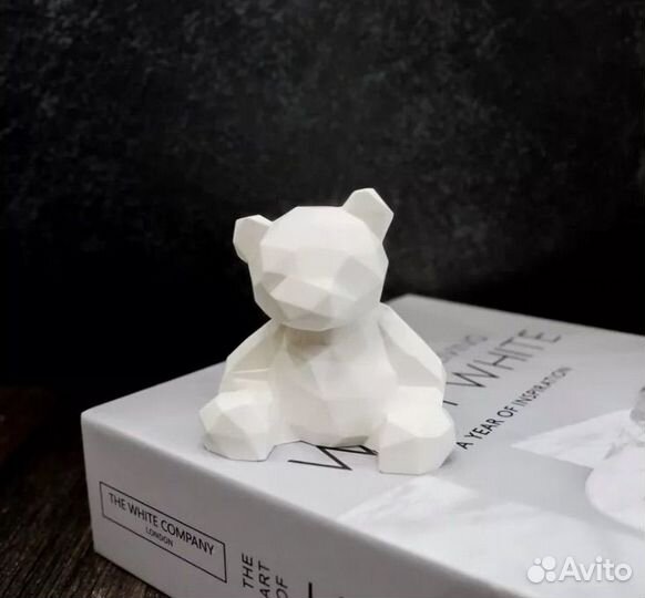 Силиконовая форма для гипса свечей бетона фигурка