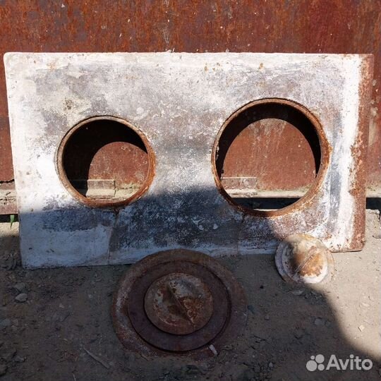 Плита чугунная для печи бу