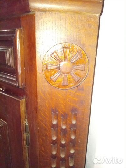 Антикварный шкаф- сервант Бавария